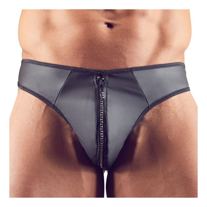 Svenjoyment String Zip Fetish Noir